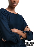 Load image into Gallery viewer, TOM TAILOR DENIM STRUCTURED STRIPE T-SHIRT dark sea petrol
