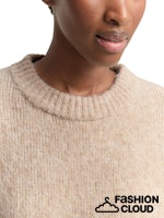 Load image into Gallery viewer, TOM TAILOR DENIM KNIT HAIRY CREW-NECK PULLOVER cosy beige melange
