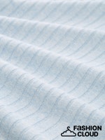 Load image into Gallery viewer, TOM TAILOR T-SHIRT COSY WIDE RIB MOCK NECK light fjord blue melange
