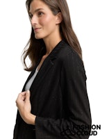 Load image into Gallery viewer, TOM TAILOR BLAZER WITH FESTIVE GLITTER FABRIC pinstripe with lurex
