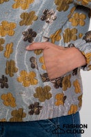 Load image into Gallery viewer, GEISHA JACKET grey/yellow
