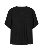 Load image into Gallery viewer, TRAMONTANA V-NECK BLOUSE black

