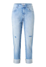 Afbeelding in Gallery-weergave laden, ANGELS JEANS DARLEEN CROP STRAIGHT FIT heaven blue random used destro
