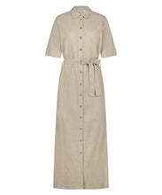 Load image into Gallery viewer, TRAMONTANA SHIRT DRESS sand melange
