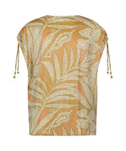 Afbeelding in Gallery-weergave laden, TRAMONTANA BLOUSE SUMMER SAFARI print bronze
