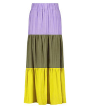 Afbeelding in Gallery-weergave laden, TRAMONTANA SKIRT LAYERS MAXI multi colour
