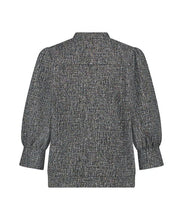 Afbeelding in Gallery-weergave laden, TRAMONTANA TOP STRETCH TWEED black
