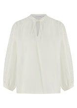 Load image into Gallery viewer, TRAMONTANA TOP LACE UP off white
