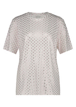 Load image into Gallery viewer, TRAMONTANA T-SHIRT FOIL LITTLE DIAMONDS off white
