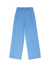 Afbeelding in Gallery-weergave laden, TOM TAILOR DENIM PLEATED WIDE LEG PANTS sicilian blue
