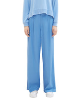 Afbeelding in Gallery-weergave laden, TOM TAILOR DENIM PLEATED WIDE LEG PANTS sicilian blue
