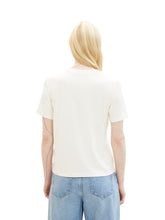 Afbeelding in Gallery-weergave laden, TOM TAILOR DENIM MODERN FLUENT T-SHIRT white
