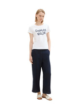 Load image into Gallery viewer, TOM TAILOR DENIM PRINTED BASIC T-SHIRT white
