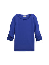 Afbeelding in Gallery-weergave laden, TOM TAILOR DENIM STRUCTURED SWEAT anemone blue
