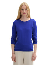 Afbeelding in Gallery-weergave laden, TOM TAILOR DENIM STRUCTURED SWEAT anemone blue
