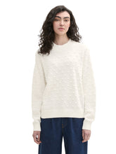 Afbeelding in Gallery-weergave laden, TOM TAILOR DENIM DOT STRUCTURED PULLOVER off white
