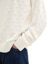 Afbeelding in Gallery-weergave laden, TOM TAILOR DENIM DOT STRUCTURED PULLOVER off white
