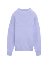 Load image into Gallery viewer, TOM TAILOR STRUCTURED BATWING PULLOVER soft lilac melange
