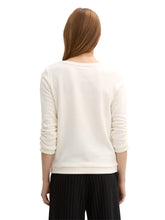 Load image into Gallery viewer, TOM TAILOR DENIM BASIC COZY SWEATSHIRT marble beige melange
