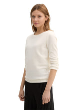 Load image into Gallery viewer, TOM TAILOR DENIM BASIC COZY SWEATSHIRT marble beige melange
