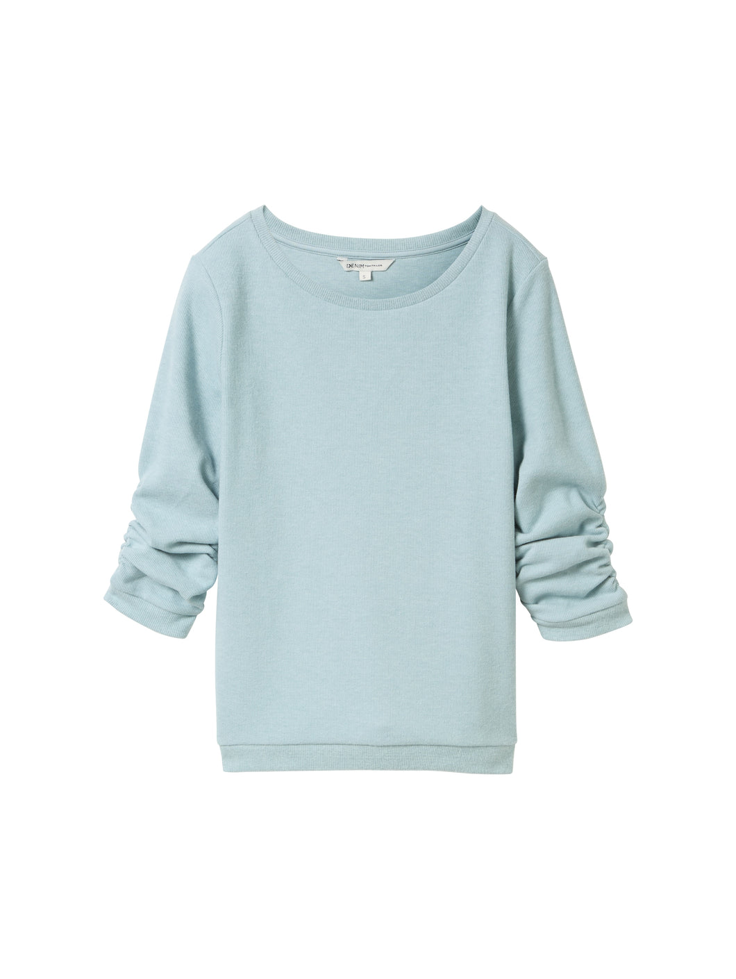 TOM TAILOR DENIM BASIC COZY SWEATSHIRT tourmaline melange