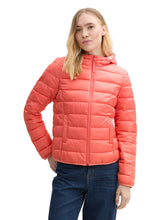 Load image into Gallery viewer, TOM TAILOR DENIM LIGHTWEIGHT PUFFER JACKET porcelain coral
