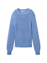 Load image into Gallery viewer, TOM TAILOR SWEATER NEW OTTOMAN preppy jean blue
