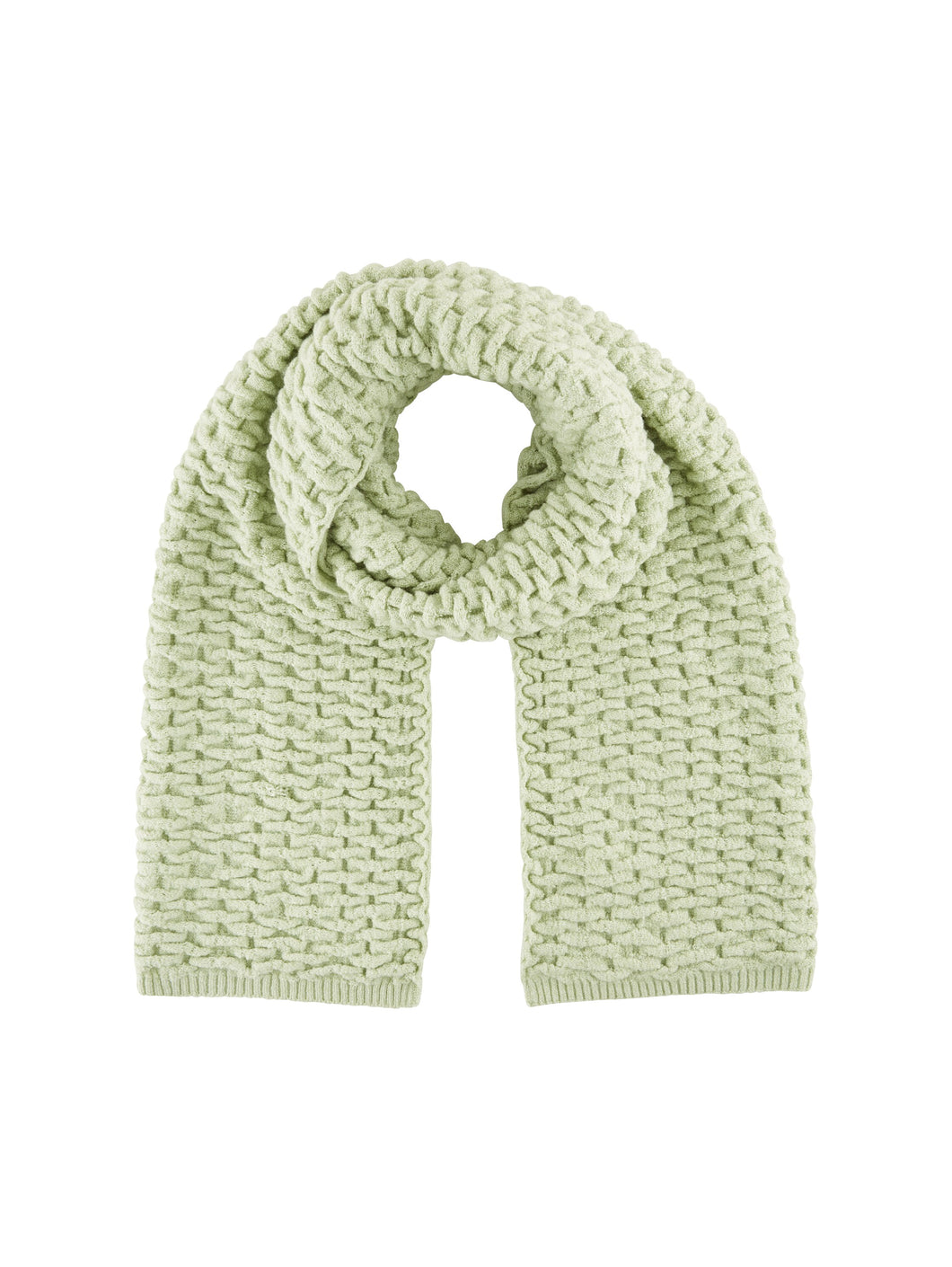 TOM TAILOR DENIM 3D STRUCTURED SCARF dusty pear green