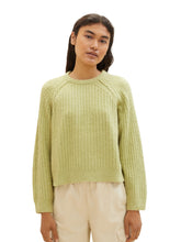 Afbeelding in Gallery-weergave laden, TOM TAILOR DENIM RELAXED CREW NECK dusty pear green
