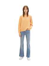 Afbeelding in Gallery-weergave laden, TOM TAILOR DENIM STRUCTURED PULLOVER sunrise apricot
