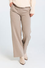 Afbeelding in Gallery-weergave laden, FREEQUENT PANTALON NANNI WIDE LEG STRUCTURE desert taupe melange
