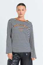 Load image into Gallery viewer, FREEQUENT SHIRT JEMMA LONG SLEEVES DECO DETAIL salute w. moonbeam
