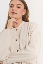 Load image into Gallery viewer, FREEQUENT JACKET NAYA JERSEY BOMBER moonbeam
