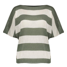 Load image into Gallery viewer, GEISHA PULLOVER STRIPES light sand/khaki

