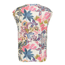 Load image into Gallery viewer, GEISHA TOP off white/blue
