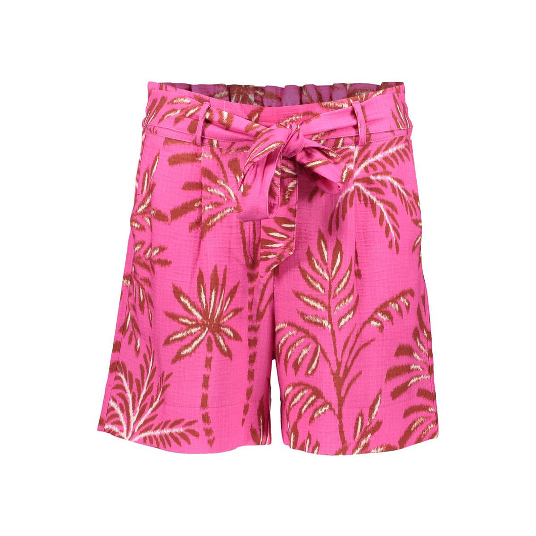 GEISHA SHORT fuchsia/off white