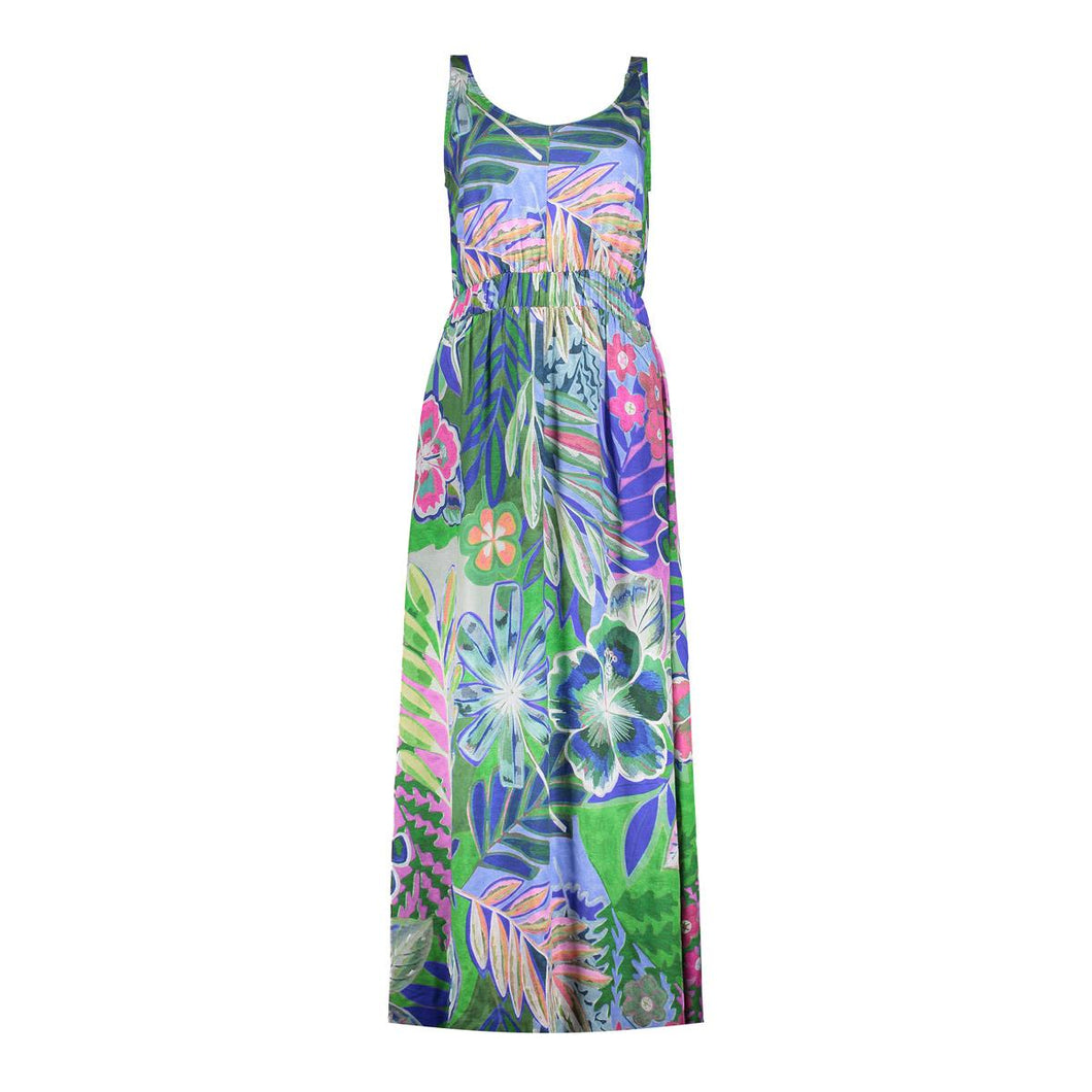 GEISHA DRESS blue/green