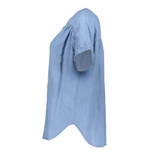 Afbeelding in Gallery-weergave laden, GEISHA TOP SLEEVELESS stonebleach denim
