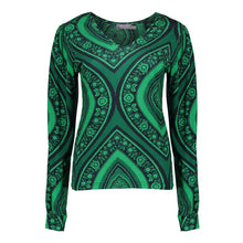 Load image into Gallery viewer, GEISHA SHIRT evergreen/black
