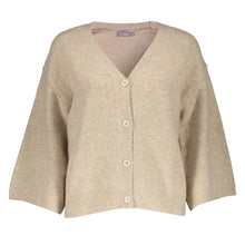 Afbeelding in Gallery-weergave laden, GEISHA CARDIGAN V-NECK 3/4 SLEEVES sand
