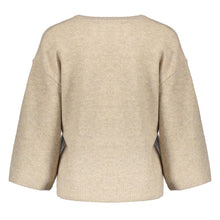 Afbeelding in Gallery-weergave laden, GEISHA CARDIGAN V-NECK 3/4 SLEEVES sand
