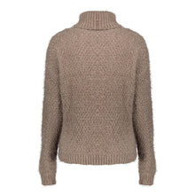 Load image into Gallery viewer, GEISHA PULL CABLES ROLL NECK taupe
