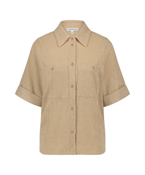 TRAMONTANA BLOUSE POCKETS sand