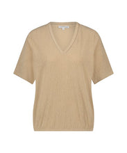 Load image into Gallery viewer, TRAMONTANA V-NECK TOP sand
