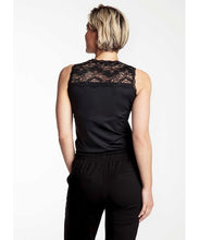 Load image into Gallery viewer, TRAMONTANA PARIS BASIC TOP LACE black
