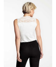 Load image into Gallery viewer, TRAMONTANA PARIS BASIC TOP LACE off white
