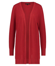 Load image into Gallery viewer, TRAMONTANA CARDIGAN OPEN STITCH stone red
