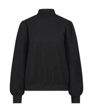 Load image into Gallery viewer, TRAMONTANA JUMPER STRETCH TWEED black
