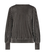 Load image into Gallery viewer, TRAMONTANA SHIRT VELVET STRIPES grey
