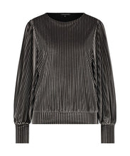 Load image into Gallery viewer, TRAMONTANA SHIRT VELVET STRIPES grey
